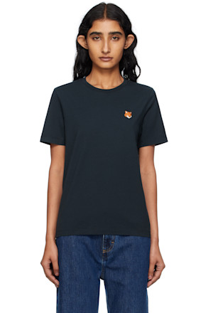 Navy Fox Head T-shirt