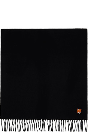 Back Fox Head Scarf