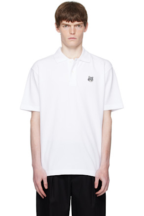 White Fox Head Comfort Polo