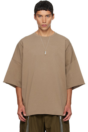 Taupe Oversize T-shirt