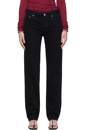 Black Hatty Tapered Jeans