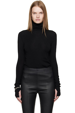 Black Scott Turtleneck