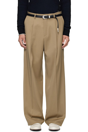 Beige Morrison Trousers
