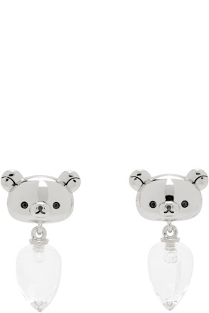 Rilakkuma Edition Rock Crystal Earrings