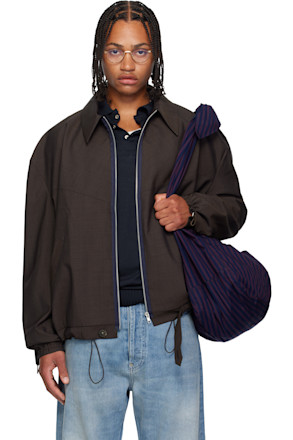 Brown Tracksuit Jacket