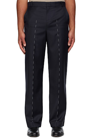 Navy Fundamental Trousers