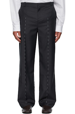 Gray Fundamental Trousers