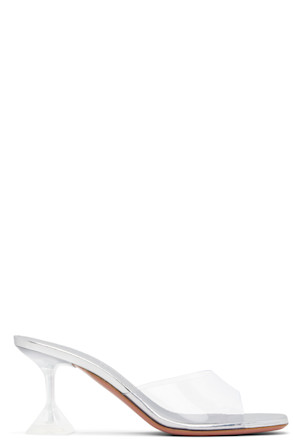 Transparent Lupita Glass Slipper 70 Heeled Sandals