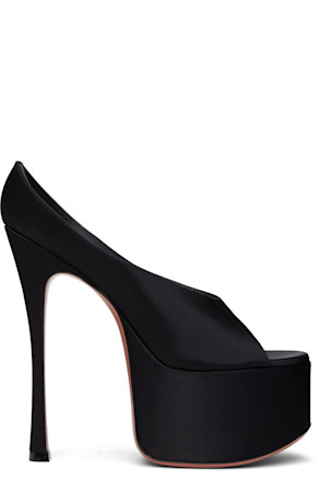 Black Anok Plateau Heeled Sandals