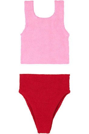Kids Red & Pink Duo Lyra Bikini