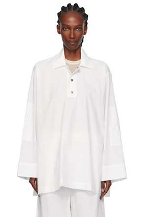 White Elemental Uma Overshirt