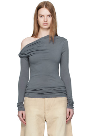 Gray Elemental Manahou Top