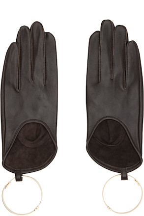 Brown Bangle Gloves