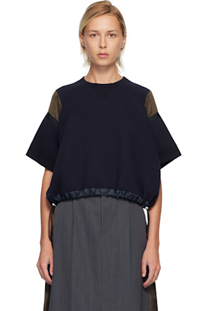 Navy Sponge Sweat Sweatshirt