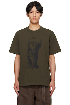 Khaki 'Where The Wild Things Are' T-shirt