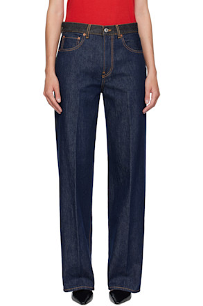 Blue Contrast WB Jeans