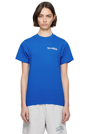Navy 'Health is Wealth' T-shirt