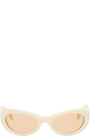 SSENSE Exclusive Beige Khilna Sunglasses