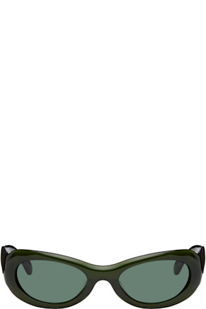 SSENSE Exclusive Green Khilna Sunglasses