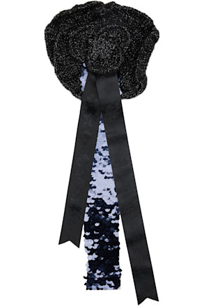 Black PéSame Artisanal Brooch