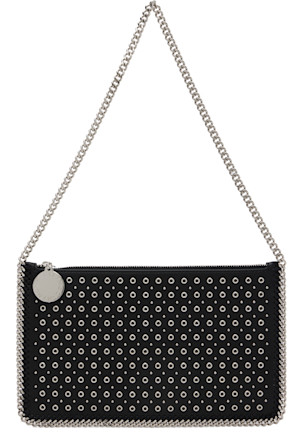 Black Falabella Pochette Shoulder Bag