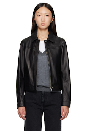 Black Ascot Leather Jacket