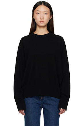 Black Anaa Cashmere Sweater