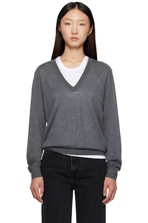 Gray Julio Cashmere Sweater