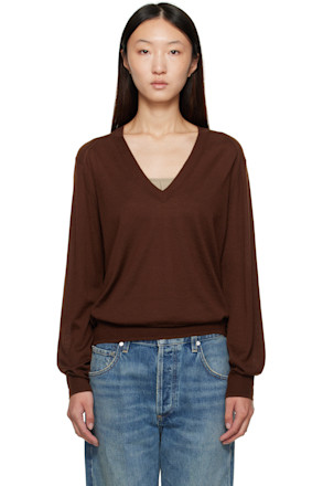 Brown Julio Cashmere Sweater