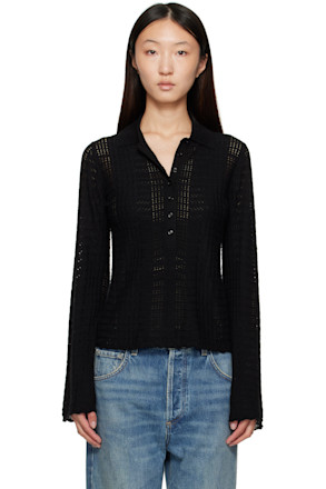 Black Tiha Polo