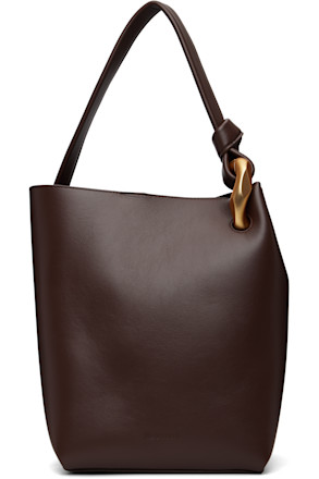 Brown 'The JWA Corner Bucket' Tote