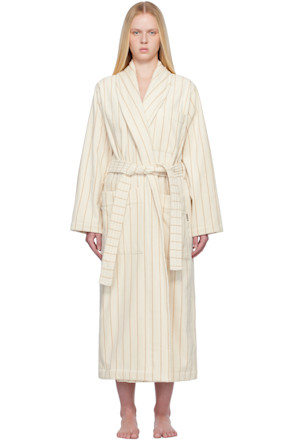 Beige Terry Classic Bathrobe