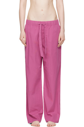 Purple Poplin Pyjama Pants