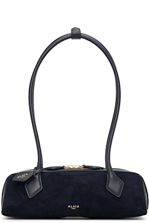 Black 'Le Teckel' Small Bi-Material Bag