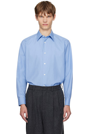 Blue Washed Finx Twill Shirt