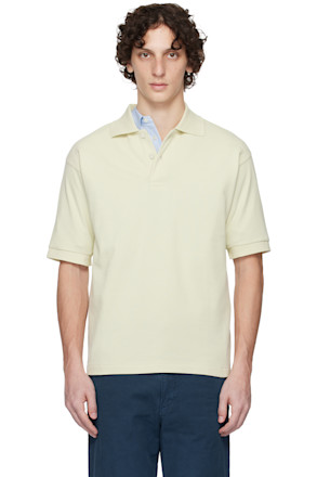 Green Pima Cotton Heavy Pique Polo