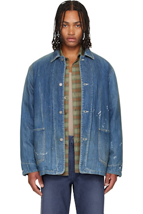 Blue Coverall DMGD Denim Down Jacket