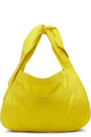 SSENSE Exclusive Yellow Cocoon Sac Tote
