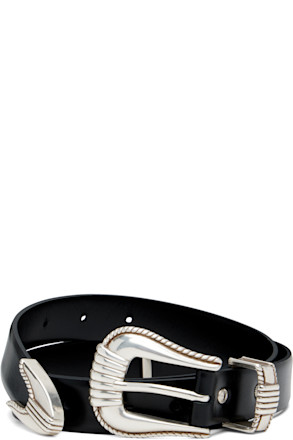Black Metal Belt
