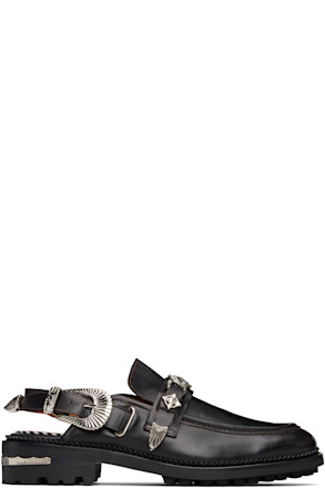 SSENSE Exclusive Brown Polished Leather Loafers