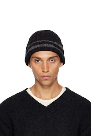 Black Court Beanie