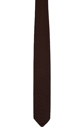 Brown Formal Tie