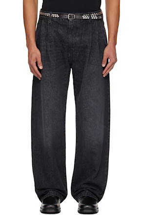 Black Big Jeans