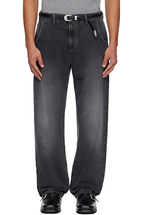 Gray Regular Jeans