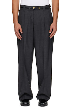 Gray Patch Trousers