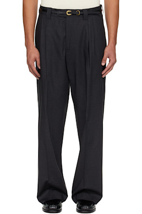 Gray Classic Trousers