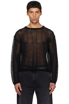 Black Companion Sweater