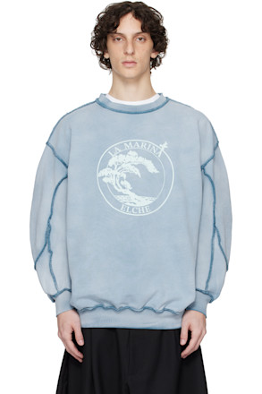 Blue Beach Sweatshirt
