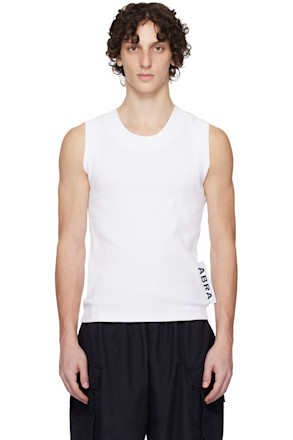 White Toy Tank Top