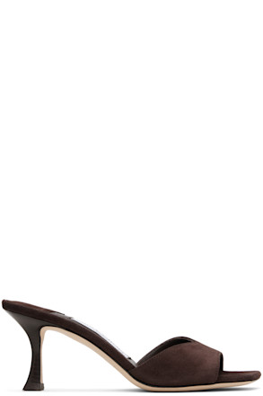 Brown Skye 70 Heeled Sandals